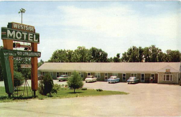 Fays Motel (Grayling Extended Stay) - Vintage Postcard (newer photo)